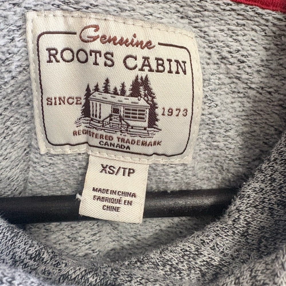 Roots Cabin salt and pepper Dress with hoodie - Picture 3 of 4